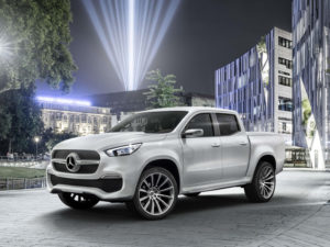 The Mercedes-Benz X-Class Concept previews a production pickup due late next year.