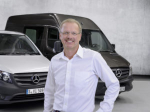 Volker Mornhinweg, head of Mercedes-Benz Vans