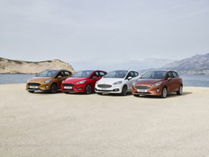 Ford has revealed its new Fiesta in four different versions