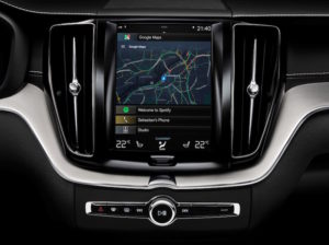 Volvo with Android OS and Google services