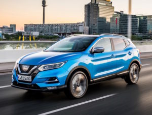 The facelifted Nissan Qashqai