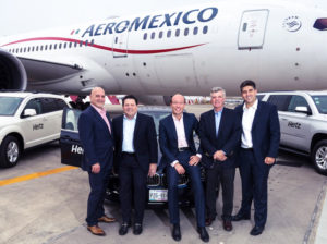 Hertz and Aeromexico senior executives