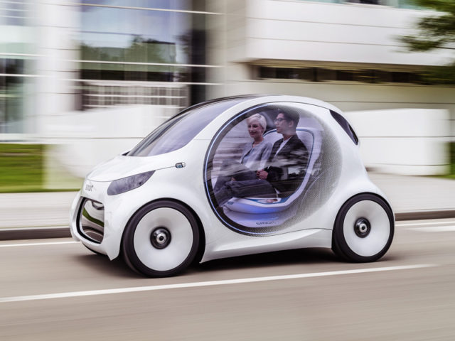 Smart showcases future electric and autonomous tech with EQ fortwo ...