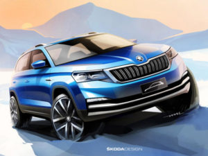 Škoda in China has released first sketches of a new Chona-only SUV