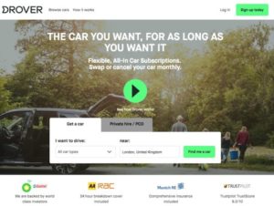 The BMW Group UK partnership with Drover enables drivers to access BMW and MINI vehicles on a flexible, monthly all-in subscription basis.