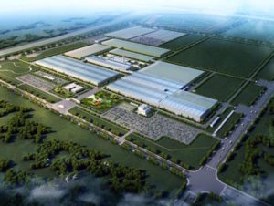 The Zhenjiang facility where Magna and BJEV plan to engineer and build EVs for the Chinese market