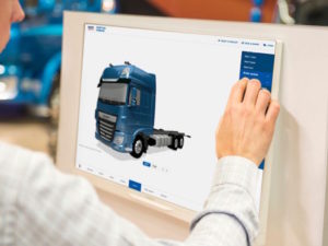 DAF Trucks' online configurator provides a 360-degree view