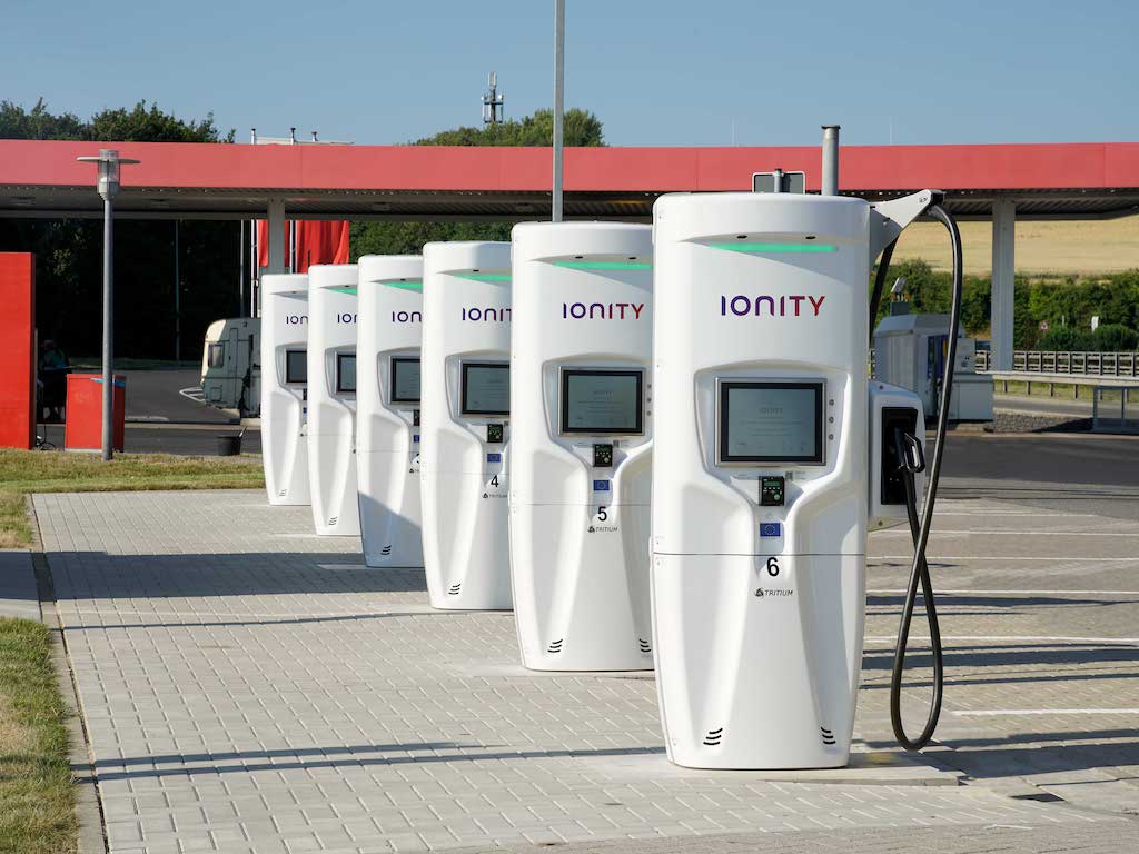 Ionity network to expand further with Tritium 350kW chargers