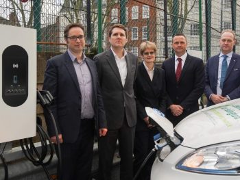 The chargers will be integrated with five rooftop solar and storage systems via a PV inverter at domestic properties close by, to ensure the vehicles are charged with clean, locally generated power