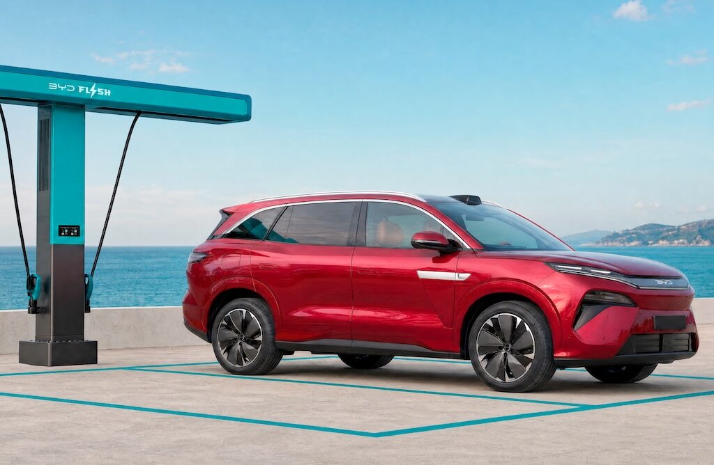 Paris Motor Show 2026: New BYD Atto 8 introduces ‘five-minute charge’ EV